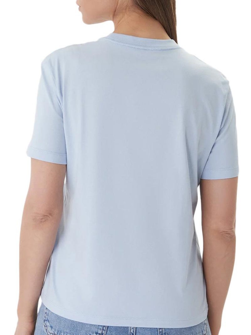 T-Shirt Femme Calvin Klein Jeans Bleu clair - Kiabi
