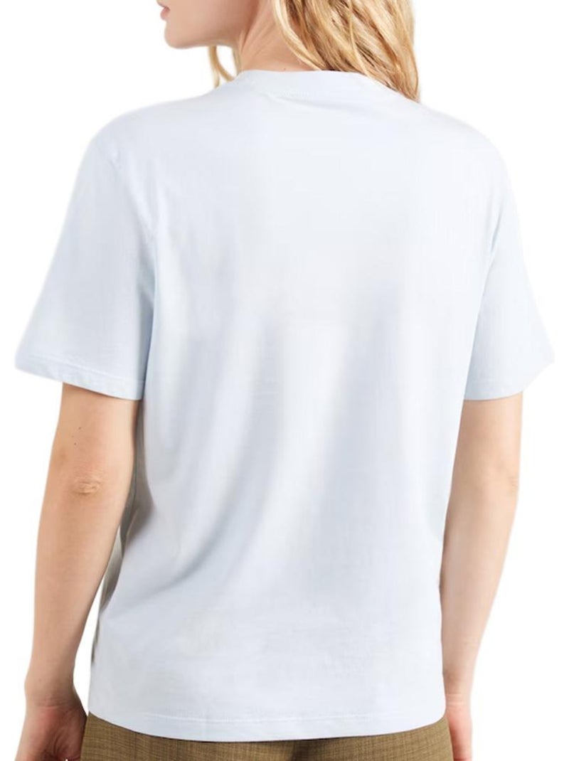 T-shirt femme calvin klein jeans Bleu - Kiabi