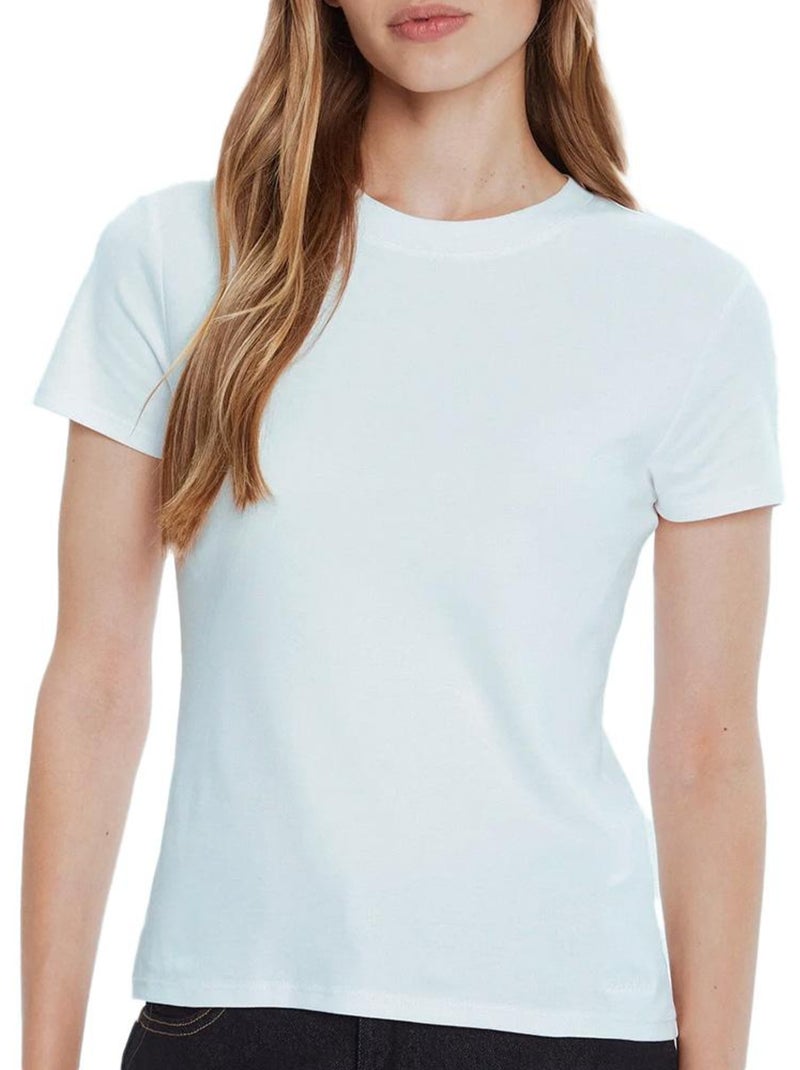 T-Shirt Femme Calvin Klein Jeans Bleu - Kiabi