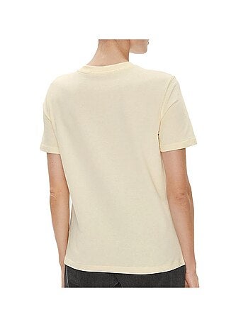 T-shirt Femme Calvin Klein Jeans Ck Embro