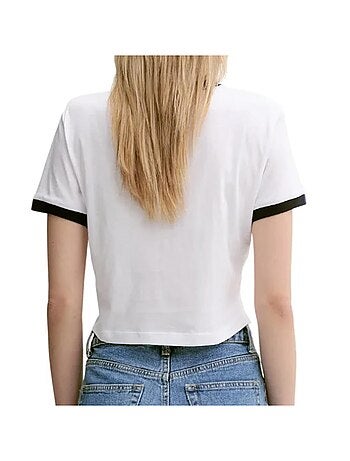 T-Shirt Femme Calvin Klein Jeans Drapey Jersey
