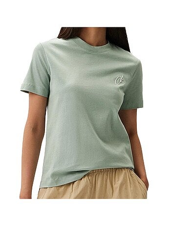 T-shirt Femme Calvin Klein Jeans Embroidered