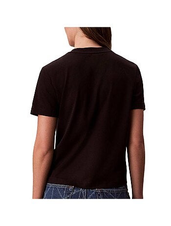T-Shirt Femme Calvin Klein Jeans Fitted Script