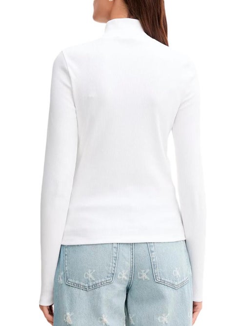 T-Shirt Femme Calvin Klein Jeans Label - Kiabi