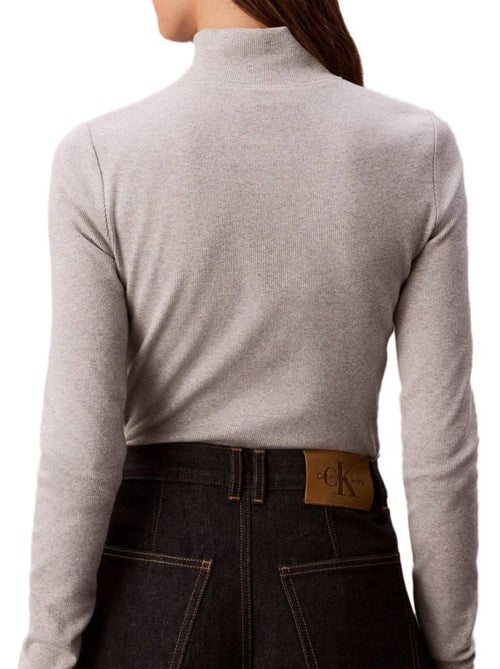 T-Shirt Femme Calvin Klein Jeans Label - Kiabi