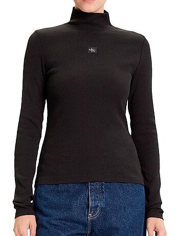 T-Shirt Femme Calvin Klein Jeans Label