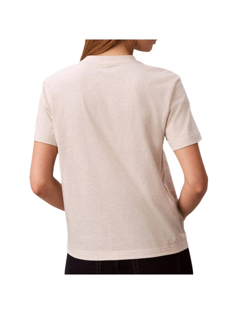 T-Shirt  Femme Calvin Klein Jeans LV047C912G Gris - Kiabi