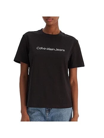 T-Shirt Bordeaux Femme Calvin Klein Jeans LV047C912G