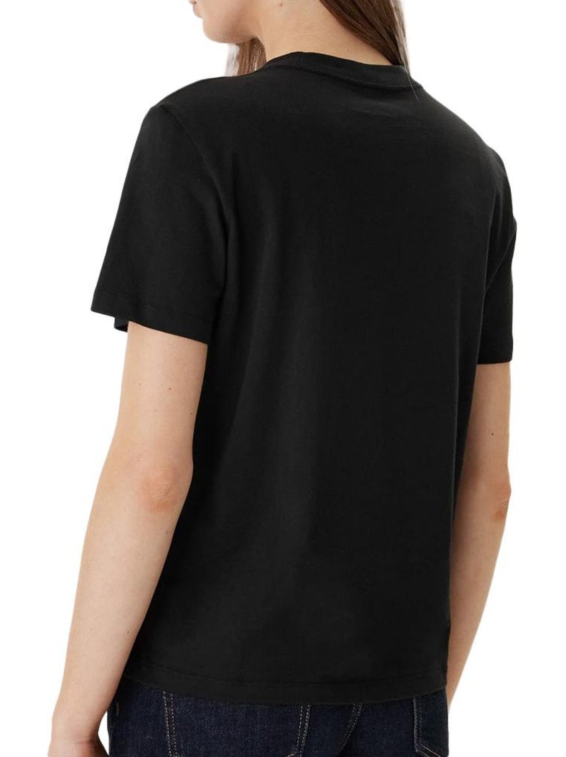 T-shirt femme calvin klein jeans Noir - Kiabi