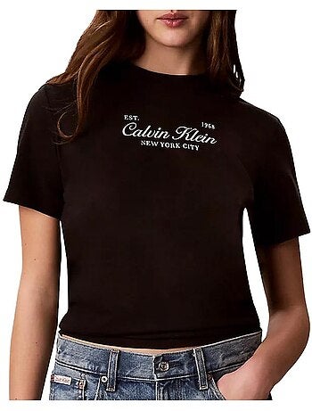 T-shirt femme calvin klein jeans