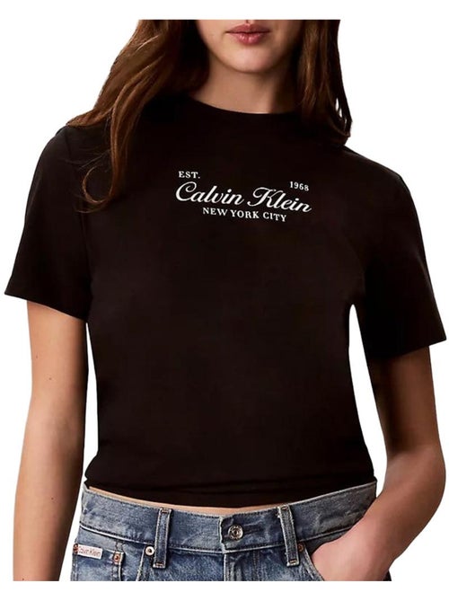 T-shirt femme calvin klein jeans - Kiabi T-shirt femme calvin klein jeans - Kiabi