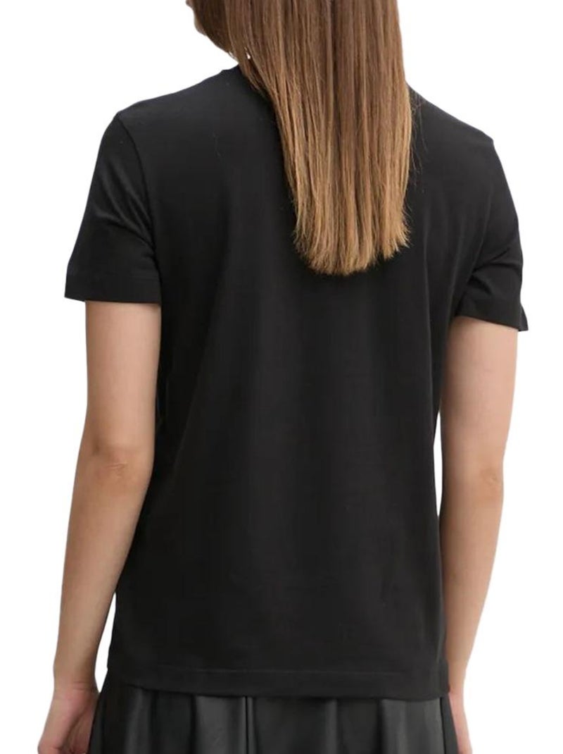 T-shirt Femme Calvin Klein Jeans Noir - Kiabi