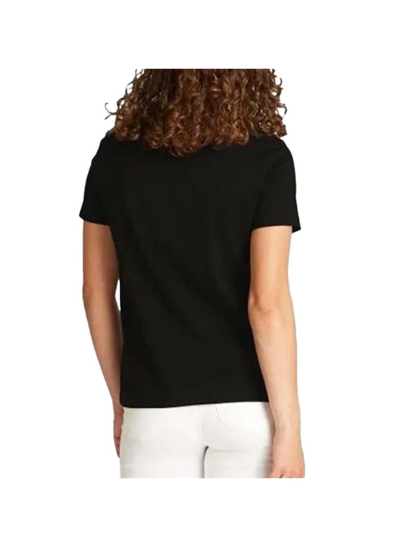 T-Shirt Femme Calvin Klein Jeans Noir - Kiabi