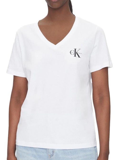 T-Shirt Femme Calvin Klein Jeans - Kiabi T-Shirt Femme Calvin Klein Jeans - Kiabi