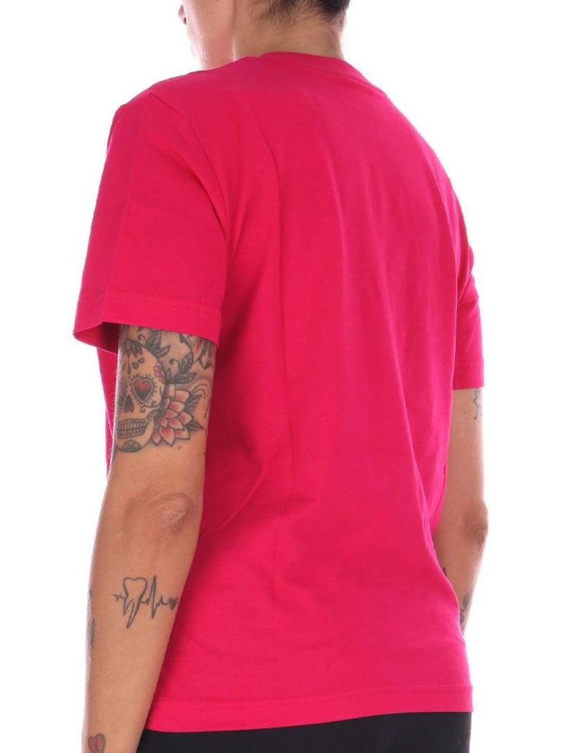T-Shirt Femme Calvin Klein Jeans Rose - Kiabi