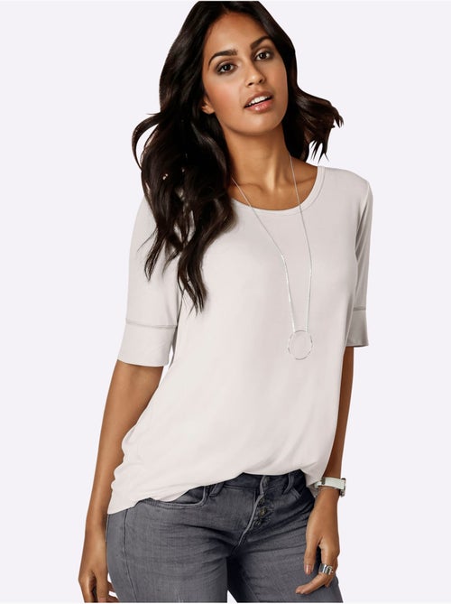 T shirt femme col rond et manches courtes - taille standard - witt - Kiabi T shirt femme col rond et manches courtes - taille standard - witt - Kiabi