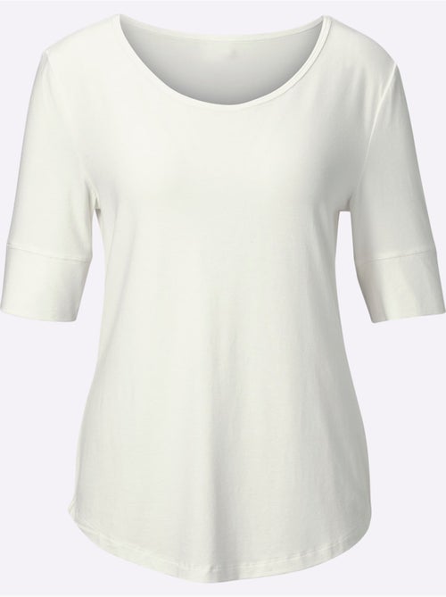 T shirt femme col rond et manches courtes - taille standard - witt - Kiabi T shirt femme col rond et manches courtes - taille standard - witt - Kiabi