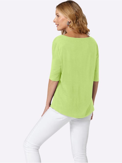 T shirt femme col rond et manches courtes - taille standard - witt - Kiabi T shirt femme col rond et manches courtes - taille standard - witt - Kiabi