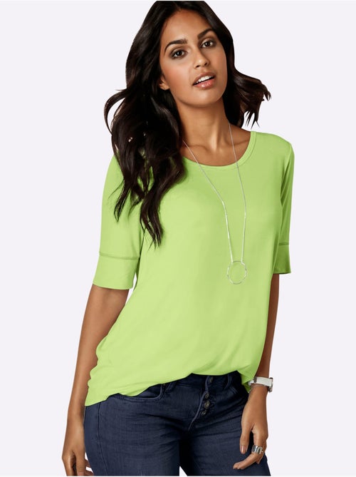 T shirt femme col rond et manches courtes - taille standard - witt - Kiabi T shirt femme col rond et manches courtes - taille standard - witt - Kiabi