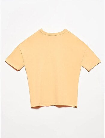 Dilvin t-shirt femme en coton à col rond
