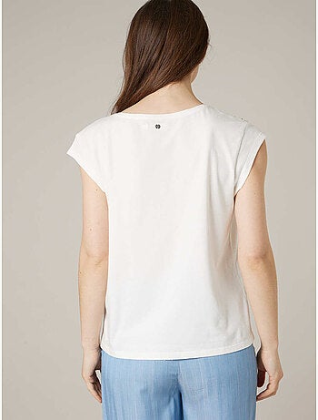 T-shirt femme en coton bio 'deeluxe'