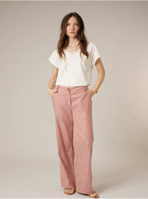 T-shirt femme en coton 'Deeluxe' - Kiabi