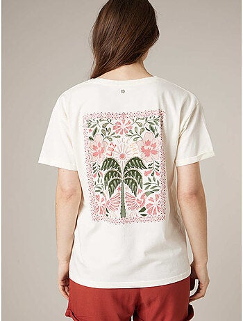 T-shirt femme en coton 'Deeluxe'