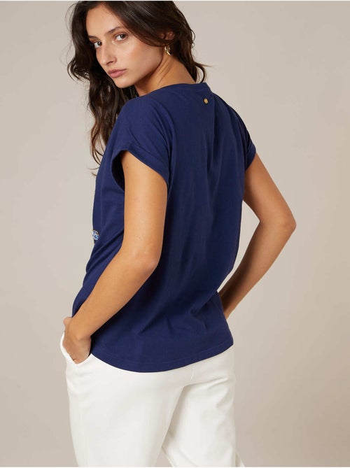T-shirt femme en coton 'Deeluxe' - Kiabi