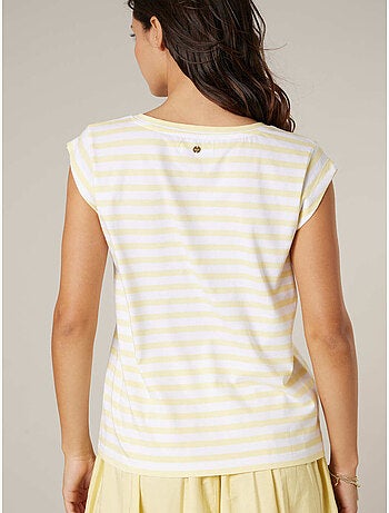 T-shirt femme en coton 'Deeluxe'