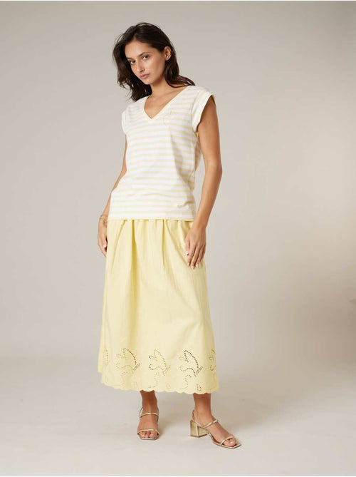 T-shirt femme en coton 'Deeluxe' - Kiabi