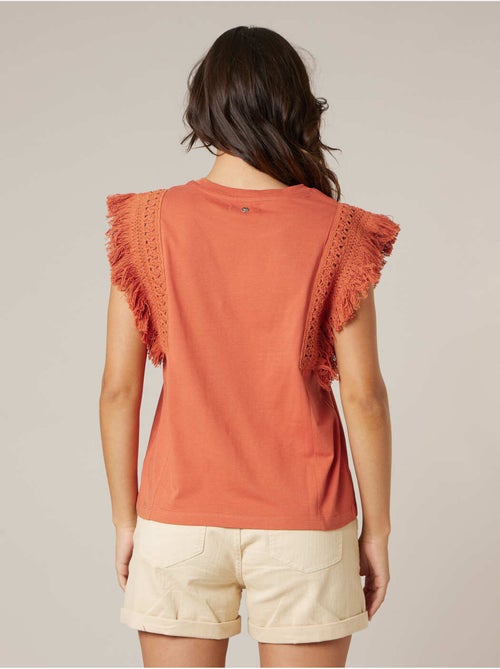 T-shirt femme en coton 'Deeluxe' - Kiabi