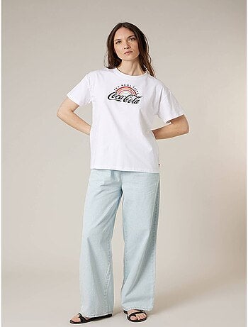 T-shirt femme en coton DEELUXE X COCA-COLA 'Deeluxe'