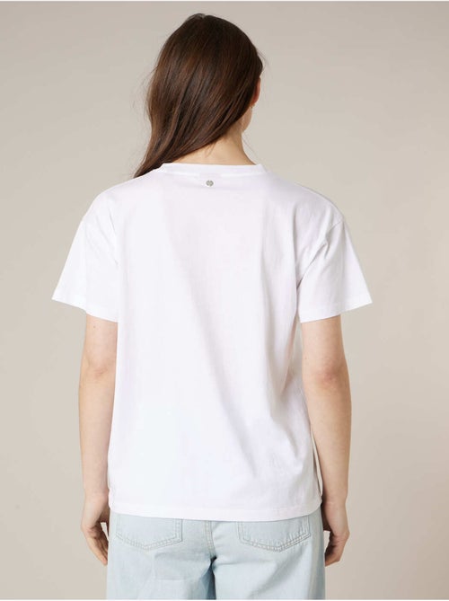 T-shirt femme en coton DEELUXE X COCA-COLA 'Deeluxe' - Kiabi