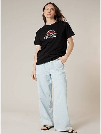 T-shirt femme en coton DEELUXE X COCA-COLA 'Deeluxe'