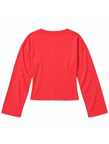 T-shirt femme en coton et élasthanne busem