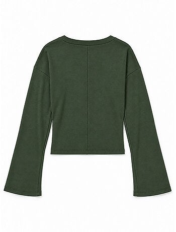 T-shirt femme en coton et élasthanne busem