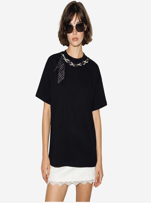 T-shirt femme en coton et élasthanne lucci - Kiabi T-shirt femme en coton et élasthanne lucci - Kiabi