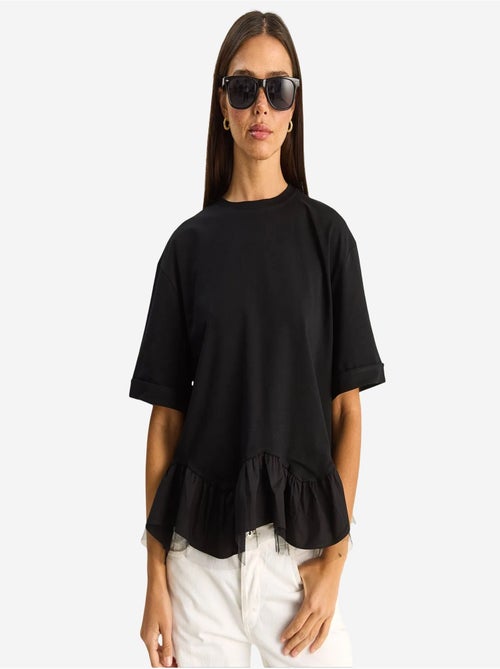 T-shirt femme en coton et élasthanne lucci - Kiabi T-shirt femme en coton et élasthanne lucci - Kiabi
