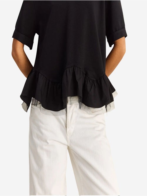 T-shirt femme en coton et élasthanne lucci - Kiabi T-shirt femme en coton et élasthanne lucci - Kiabi