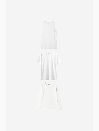 T-shirt femme en coton et élasthanne tommy