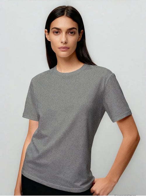 T-shirt femme en coton et élasthanne tommy - Kiabi T-shirt femme en coton et élasthanne tommy - Kiabi