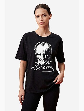T-shirt femme en coton et élasthanne tommy