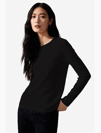 T-shirt femme en coton et élasthanne tommy