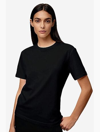 T-shirt femme en coton et élasthanne tommy