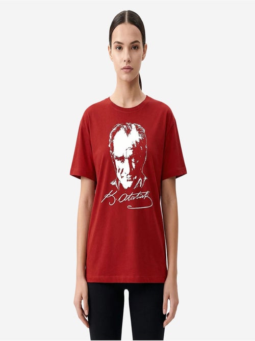 T-shirt femme en coton et élasthanne tommy - Kiabi T-shirt femme en coton et élasthanne tommy - Kiabi