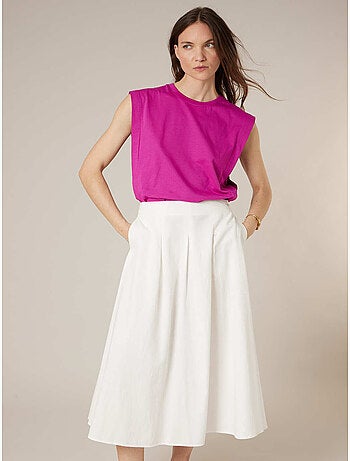 T-shirt femme en coton jersey 'Deeluxe'