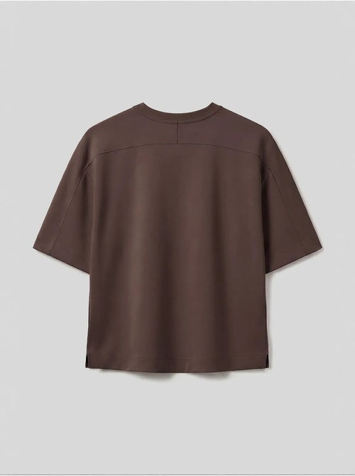 T-shirt femme en mélange de viscose tommy - Kiabi T-shirt femme en mélange de viscose tommy - Kiabi