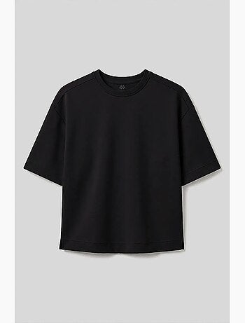 T-shirt femme en mélange de viscose tommy