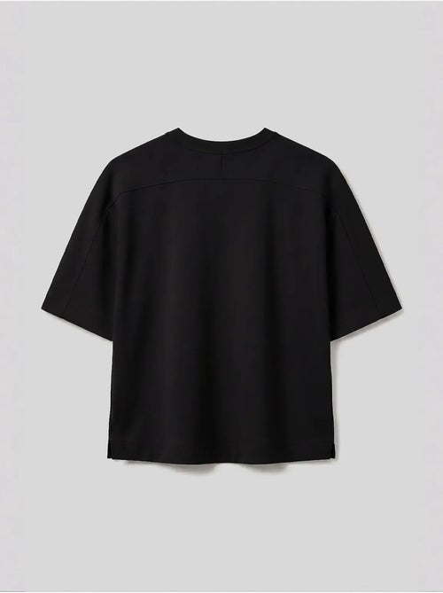 T-shirt femme en mélange de viscose tommy - Kiabi