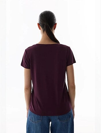 T-shirt femme en modal penti